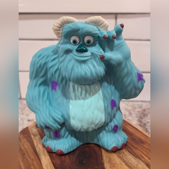 Set of three Pixar squeaky figures, Mr. Incredible, Sully and Buzz Lightyear - Picture 4 of 11